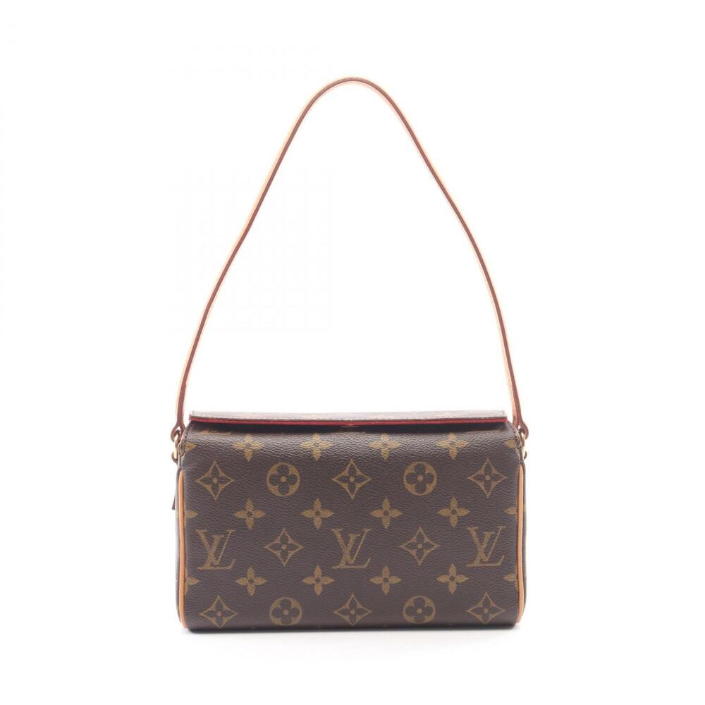 Louis Vuitton LOUIS VUITTON Recital Monogram Handbag, Coated Canvas and Leath...